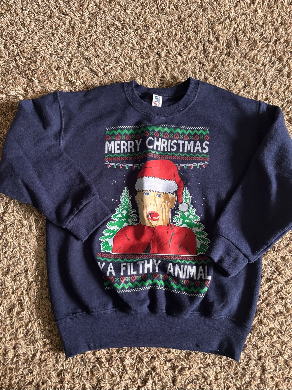 Kids Home Alone Sweatshirt